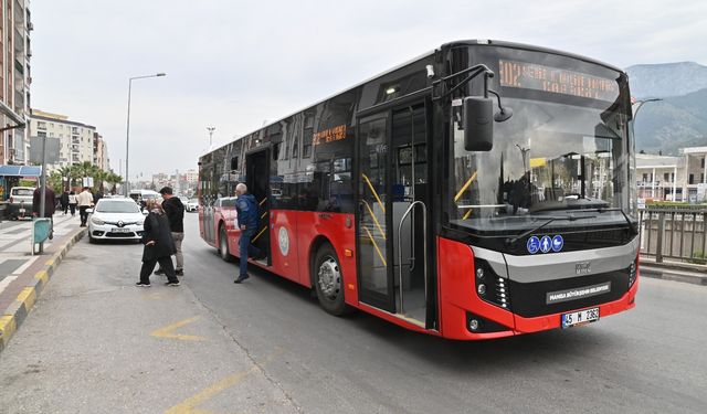 Manisalılara 23 Nisan jesti: Toplu taşıma ücretsiz!