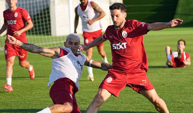 Galatasaray, Göztepe maçı hazırlıklarını sürdürdü