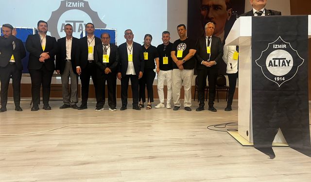 Altay'da yeni başkan Yüksel Gürüz’ün yönetimi belli oldu
