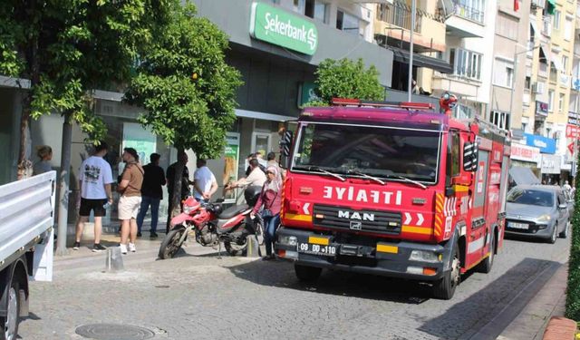 Mazgala atılan sigara izmariti, ekipleri harekete geçirdi