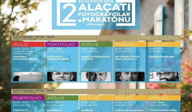 Alaçatı’da “Mutluluk” karelere yansıyor