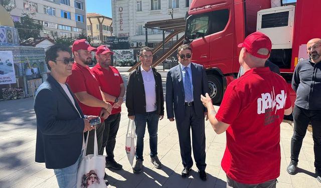 Kütahya Valisi Musa Işın’dan DASK bilgilendirme tırına ziyaret