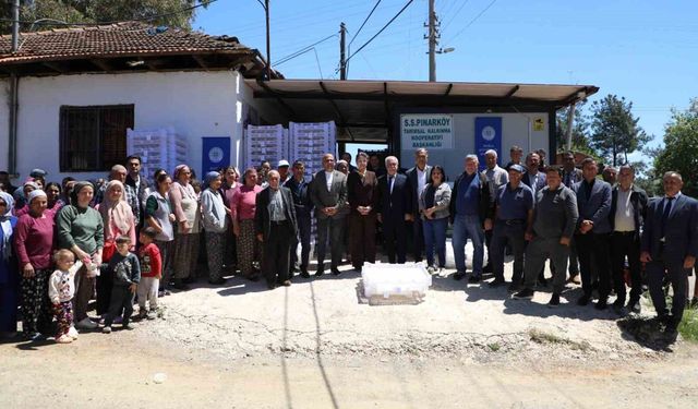 Muğla Büyükşehir’den İpek böcekçiliğine destek