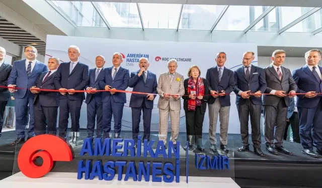 İzmir amerikan hastanesi hizmete açıldı