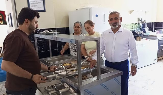 Nazilli eğrek cemevi'nden 1200 kişilik geleneksel aşure ayrı