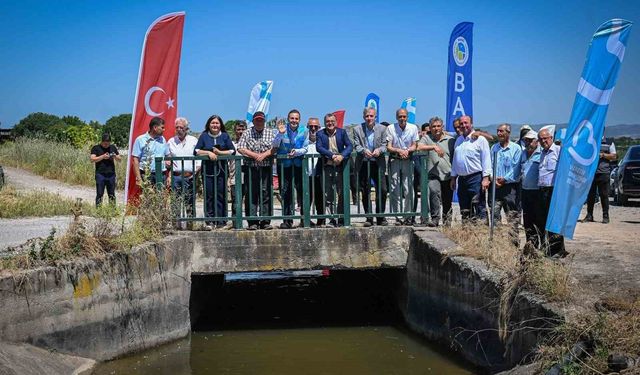 Başkan Akın’dan Pamukçu-Aslıhantepecik Ovasına can suyu