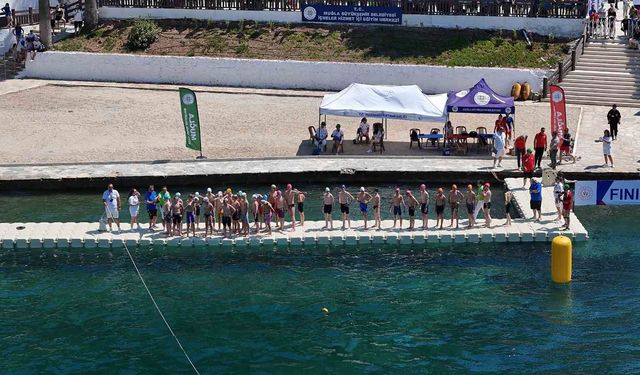 Muğla Büyükşehir’in ev sahipliğinde 634 sporcu milli takım için kulaç attı
