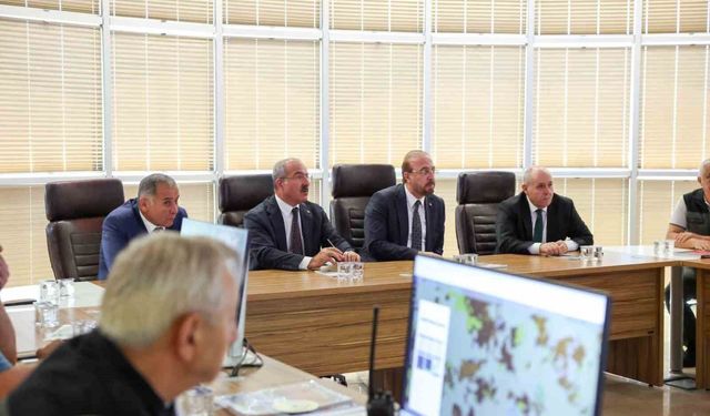 Çanakkale’de orman yangınları değerlendirme toplantısına Bakan Yardımcısı Şatıroğlu katıldı
