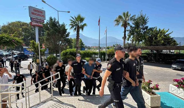 Fethiye’de Daltonlar ve Casperlar soruşturmasında yeni operasyon: 22 gözaltı