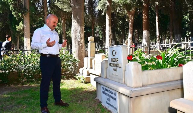 Vali Varol, ’Süper Vali’ Recep Yazıcıoğlu’nu unutmadı