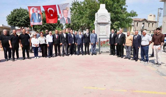 Menemenliler Şehit Kemal Bey’i unutmadı