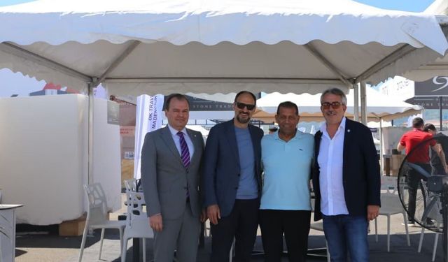 Denizlili mermerciler, Afyonkarahisar Blok Mermer Fuarında yerini aldı