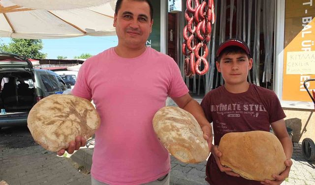 Burhaniye’de köy ekmeği sevildi