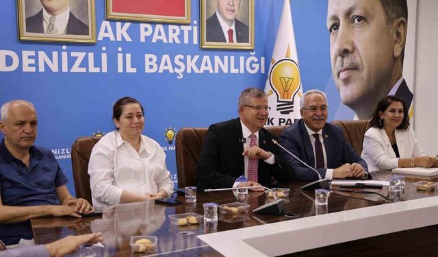 Denizli AK Parti’de ’vefa’ zirvesi