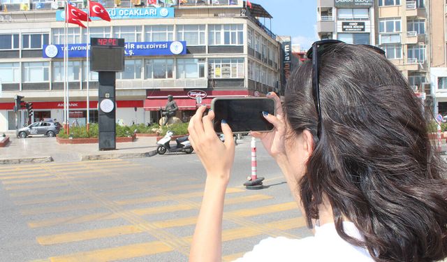 Aydın’da sıcaklar aniden yükseldi, termometre 42 dereceyi gösterdi