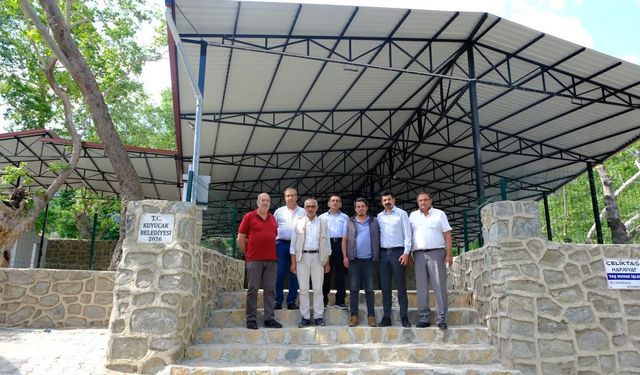 Gencellidere'ye yeni cemiyet alanı kazandırıldı