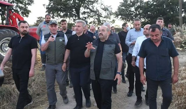 Balıkesir Valisi Ustaoğlu: "550 personelle yangınlara müdahalemiz devam ediyor"