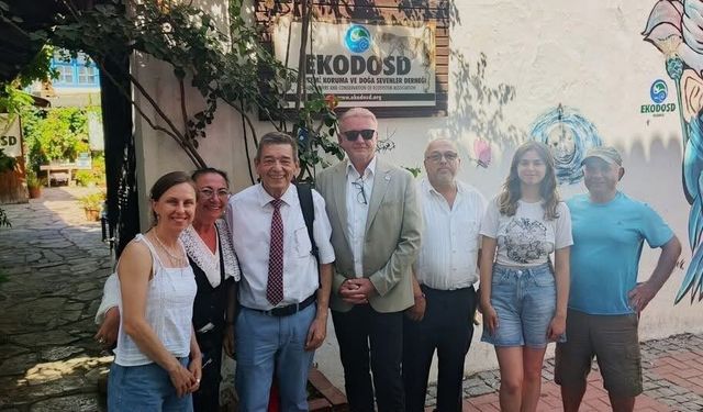 Kuşadası’nın kardeş şehri Marl heyeti EKODOSD’a tam not