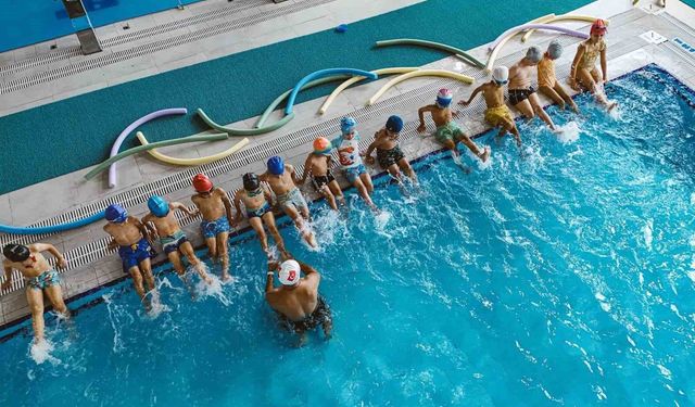 Aydın’da çocuklar yaz tatilini sporla değerlendiriyor