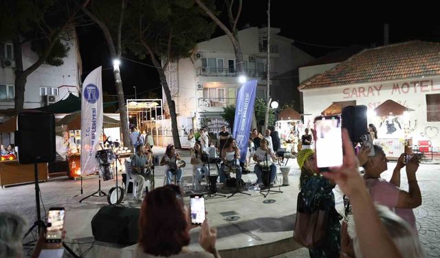 Didim Belediyesi, Altınkum Sanat Sokağı’nda sanat ve dayanışmayı buluşturdu