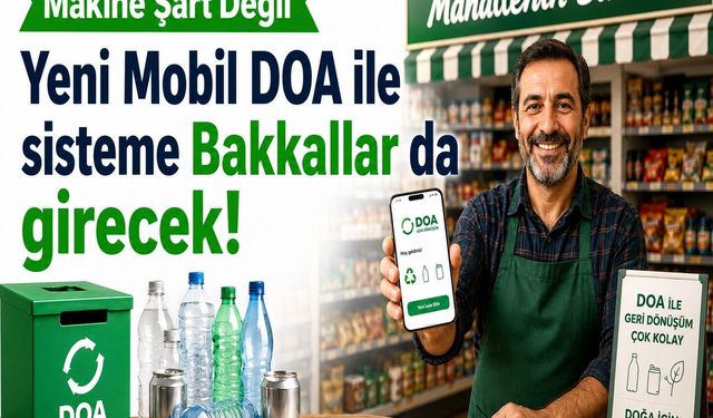 Mobil DOA ile depozito sistemi mahalle esnafına yayılıyor
