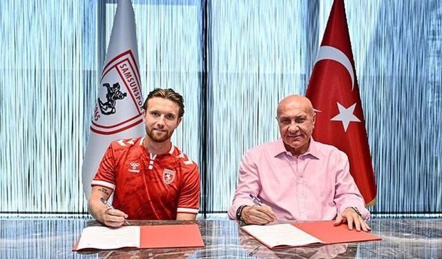 Samsunspor, Elliot Watt ile 4 yıllık sözleşme imzaladı