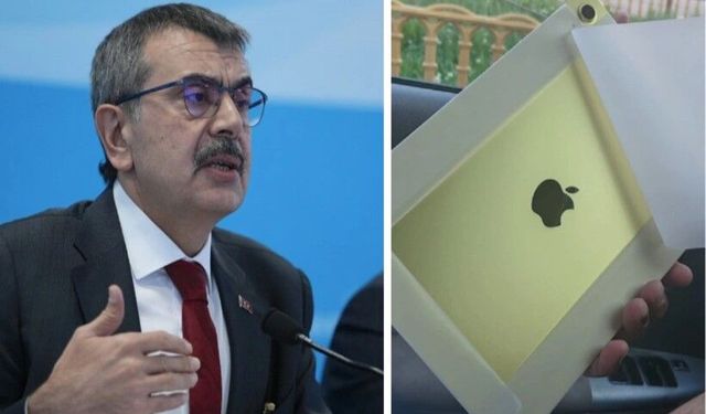 Yusuf Tekin'in gazetecilere verdiği iPad hediyesi gündem oldu
