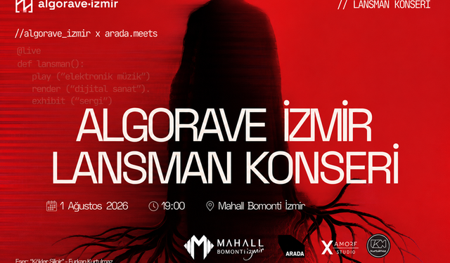 Algorave İzmir canlı kodlamayla sahneye çıkıyor