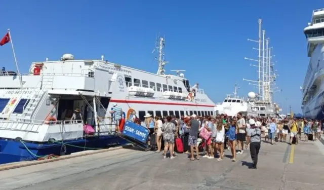 Kestelli'den Yunan adaları için sınır kapısı uyarısı