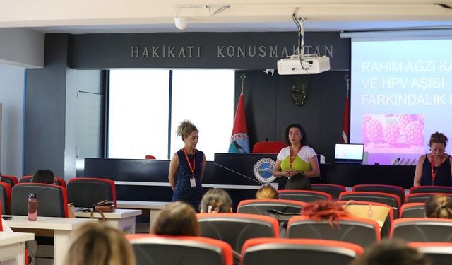Menderes Belediyesi’nde kadın sağlığı eğitimi