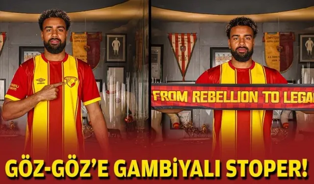 Göztepe, Gambiyalı stoper Noah Sonko Sundberg'i kadrosuna kattı
