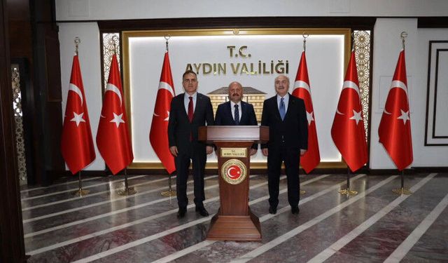 Eski Görev Yaptığı Aydın’a Dönen Vali Köşger’den Nezaket Ziyaretleri