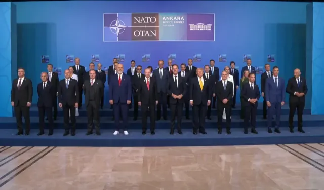 NATO liderleri Ankara’da aile pozu verdi