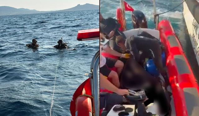 Ayvalık’ta tekne turunda kaybolan gencin cansız bedenine ulaşıldı