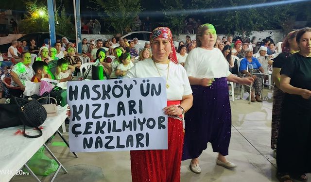Nazilli'nin Hasköy Mahallesi'nde Unutulmaz gece yaşandı