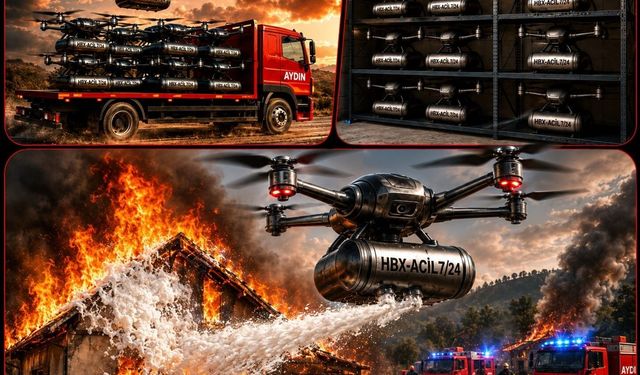 Orman ve arazi yangınları ile mücadelede ‘Akıllı Drone" önerisi