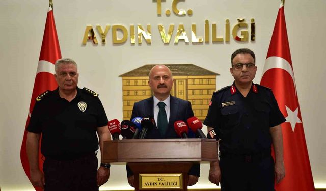 Aydın Valisi Varol; "Vatandaşın huzur ve güveni için çalışmalarımız aralıksız sürecek"