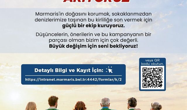 Marmaris’te çevre için yeni proje