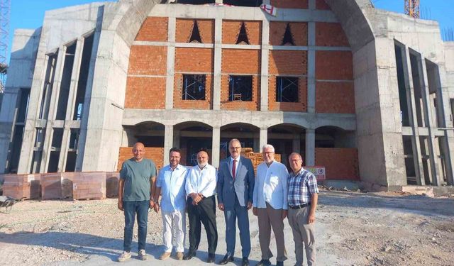 Bandırma’da Üniversite Camii projesi yerinde incelendi