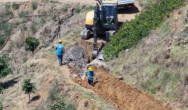 Aydın Büyükşehir Belediyesi’nden Sultanhisar’da altyapı yatırımı