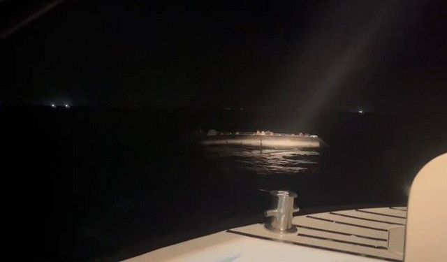Didim’de 37 düzensiz göçmen kurtarıldı