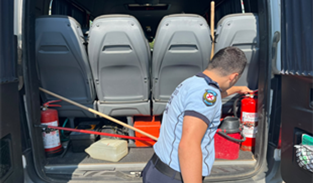 İzmir’de işçi servislerine sıkı denetim
