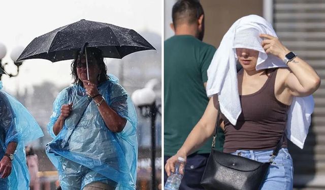Türkiye'de hava değişiyor: Sıcaklıklar düşecek, sağanak geliyor