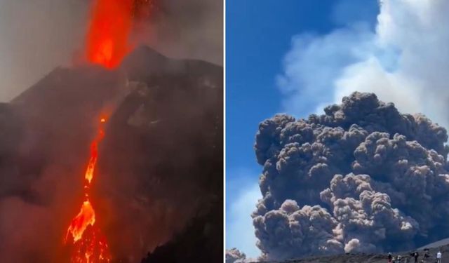 Etna külü Malta ve Libya'ya ulaştı, uçuşlar aksadı