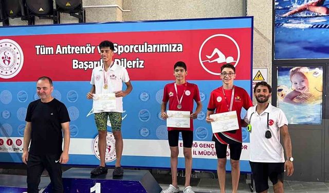 Aydınlı yüzücülerden Türkiye Şampiyonası’nda çifte başarı