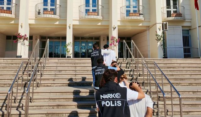 Bodrum’daki uyuşturucu operasyonunda 3 şüpheli tutuklandı