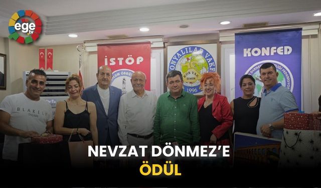 Haber Ekspres Yazarı Nevzat Dönmez'e "En Başarılı Köşe Yazarı ve Yorumcu" ödülü