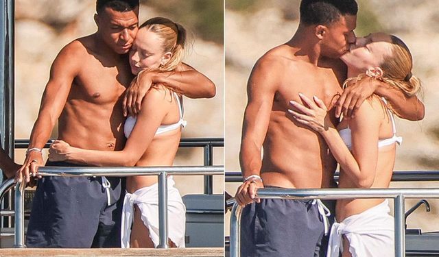 Mbappe’nin sevgilisiyle Ibiza keyfi