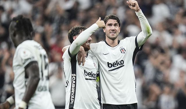 Beşiktaş 6-2 Çorum FK: Vlahovic'ten hat-trick, derbi öncesi farklı galibiyet