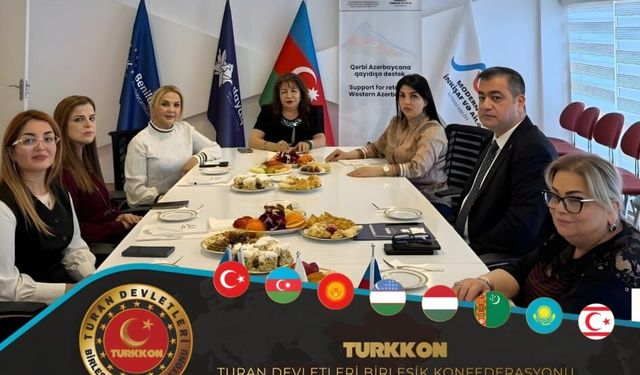 Zarife Guliyeva TURKKON'a onursal üye oldu